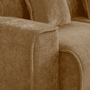 Streamlined Design Modular 4 Seat L Shape Sectional Sofa