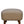 Solid Wood Boucle Upholstered Square Footstool