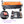Big Large Capacity Folding Wagon Cart with Extender (Black + Orange)