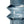 D5.9x11.8'H Fluted Accent Vases with Ribbed Design, Set of 2