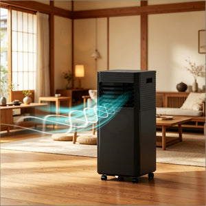 Mobile Air Conditioner with Wheels