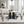 5 Piece Round Dining Table Set, Modern Dining Table And 4 Upholstered Chairs For Dining Room