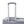 4-Piece PP Spinner Wheel Luggage Set with Cosmetic Case, Light Gray