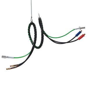12FT Semi Truck Air Lines Kit with Glad Hands and 7-Way ABS Power Line