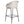 Ladd Outdoor Metal Wicker Barstool Set of 2 - Light Gray