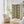 Rustic Style Display Cabinet With Glass Doors For Collectibles