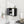 Black Wall-Mounted Bathroom Cabinet with Mirror, 2 Mirrored Doors & Open Shelf