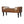 Solid Wood Chester Buffalo Bench, Upholstered