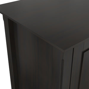Amherst - 2 Door Storage Cabinet & Adjustable Shelving - Brown
