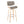 Lombardi - Mid Century Modern Fixed Height Barstool With Swivel With Round Footrest (Set of 2)