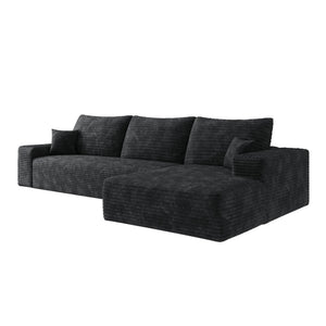 107" Cloud Sectional Couch with L-Shape Chaise