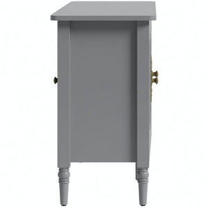 Vintage Buffet Cabinet With Adjustable Shelves