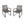 Aresha Metal Outdoor Dining Armchair (Set of 2) - Gray