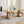 Mid Century Modern Upholstered Barrel Dining Chair with Arms