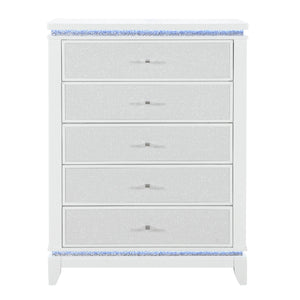 Adalid - Chest With LED Lighting - White
