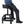 Pneumatic 360 Degree Swivel Stool, Mechanics Rolling Creeper Seat, Heavy Duty Mechanics Stool