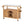 Outdoor Patio Acacia Wood Bar Cart