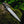 Feather Damascus Bowie Knife G10 Handle Leather Sheath