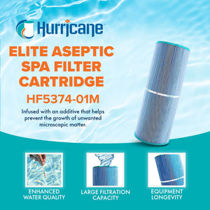 Hurricane HF5374-01M Elite Aseptic Pool and Spa Filter Cartridge Replacement