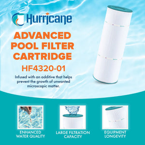 Hurricane HF4320 Replacement Spa Filter Cartridge for PA20-4 and Unicel C-4320