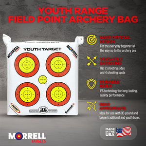 Morrell Lightweight Portable Range NASP Field Point Archery Bag Target (2 Pack)