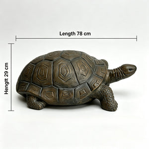 30.51" Long Realistic Tortoise Figurine