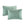 3 Piece Reversible Bedspread Set Seafoam King/Cal King