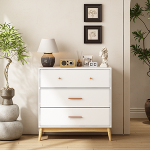 Nordic Style 3-Drawer Storage Cabinet