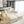 Deep Seat Convertible Sofa With Soft Pillows And Ottomans