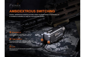 Fenix GL19R Rechargeable Tactical Light - Discontinued - TRAPSKI