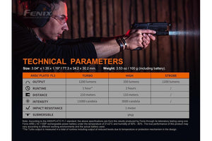 Fenix GL19R Rechargeable Tactical Light - Discontinued - TRAPSKI