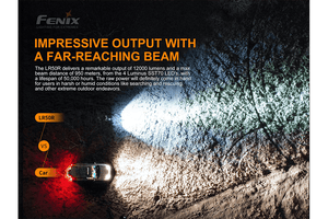 Fenix LR50R Multifunctional LED Search Light - 12000 Lumens - TRAPSKI