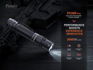 Fenix PD36R Pro 2800 Lumen Flashlight - TRAPSKI