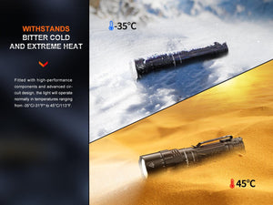 Fenix PD40R V3 Rechargeable Flashlight - TRAPSKI