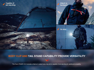 Fenix PD40R V3 Rechargeable Flashlight - TRAPSKI