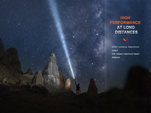 Fenix PD40R V3 Rechargeable Flashlight - TRAPSKI