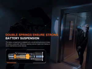 Fenix TK22R Rechargeable Tactical & Duty Flashlight - TRAPSKI