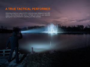 Fenix TK22R Rechargeable Tactical & Duty Flashlight - TRAPSKI