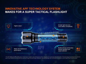 Fenix TK22R Rechargeable Tactical & Duty Flashlight - TRAPSKI