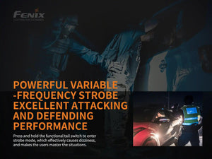 Fenix TK26R Tactical LED Flashlight - 1500 Lumens - TRAPSKI