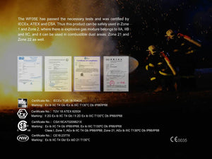 Fenix WF05E Intrinsically Safe Flashlight - TRAPSKI