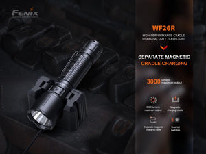 Fenix WF26R Cradle Charging LED Work Flashlight - TRAPSKI