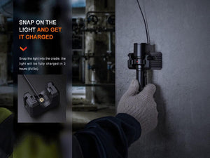 Fenix WF26R Cradle Charging LED Work Flashlight - TRAPSKI