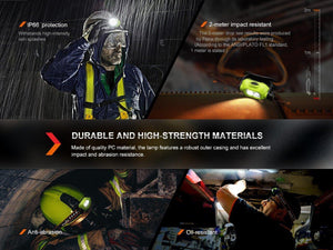 Fenix WH23R Gesture Sensing Industrial LED Headlamp - TRAPSKI