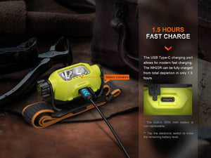 Fenix WH23R Gesture Sensing Industrial LED Headlamp - TRAPSKI