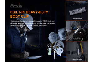 Fenix WT16R Rechargeable Work Light - TRAPSKI