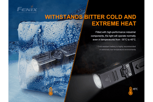 Fenix WT25R Adjustable Head LED Flashlight - 1000 Lumens - TRAPSKI