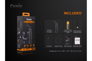 Fenix WT25R Adjustable Head LED Flashlight - 1000 Lumens - TRAPSKI