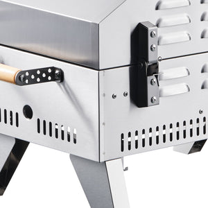 Outdoor Pizza Oven, 13 in Gas Fired Pizza-Maker