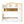Full Over Full Bunk Bed With Storage Shelves And Trundle - White / Natural